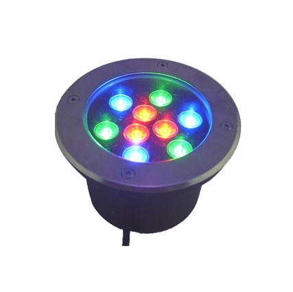 Hình ảnh của Đèn Led âm đất 9w ánh sáng đổi mầu Visenlight LVT-RGB-AD09