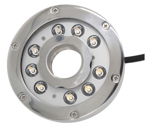 Hình ảnh của Đèn âm nước bánh xe 6W ánh sáng đổi màu - VSL-6W-RGB
