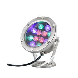 Hình ảnh của Đèn led dưới nước 12w dạng đế rgb ( 7 mầu )